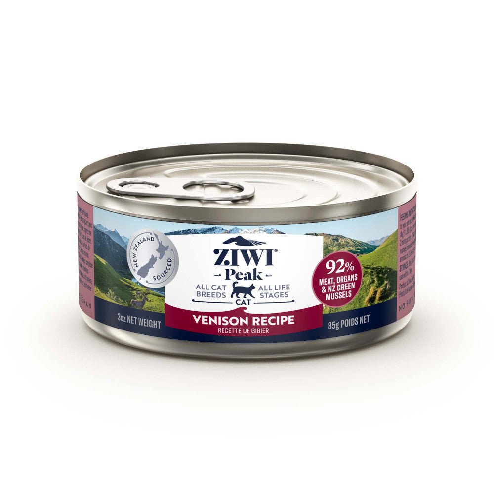 Ziwi Peak Wet Cat Food Venison 24x85g - Woonona Petfood & Produce