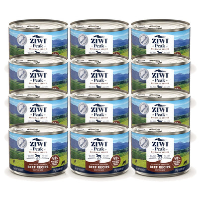 Ziwi Peak Wet Dog Food Beef 12x170g