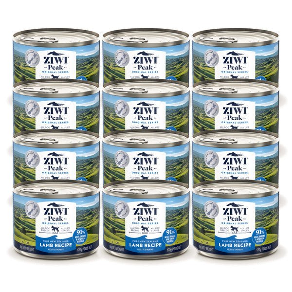 Ziwi Peak Wet Dog Food Lamb 12x170g - Woonona Petfood & Produce