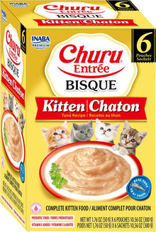 Inaba Churu Entree Bisque Tuna Recipe for Kittens