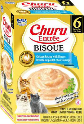 Inaba Churu Entree Bisque Chicken with Cheese Recipe