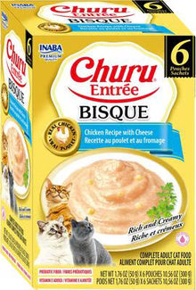 Inaba Churu Entree Bisque Chicken with Cheese Recipe