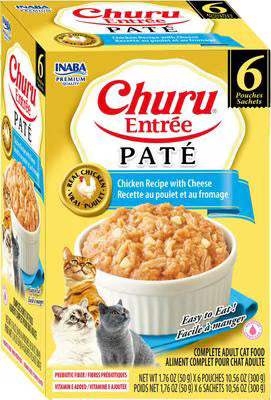 Inaba Churu Entree Pate Chicken Recipe with Cheese