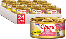 Inaba Churu Entree Mousse Chicken Recipe with Salmon