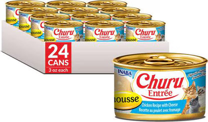 Inaba Churu Entree Mousse Chicken Recipe with Cheese