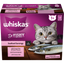 Whiskas Wet Cat Food 12x85g So Fishy Seafood MVMS