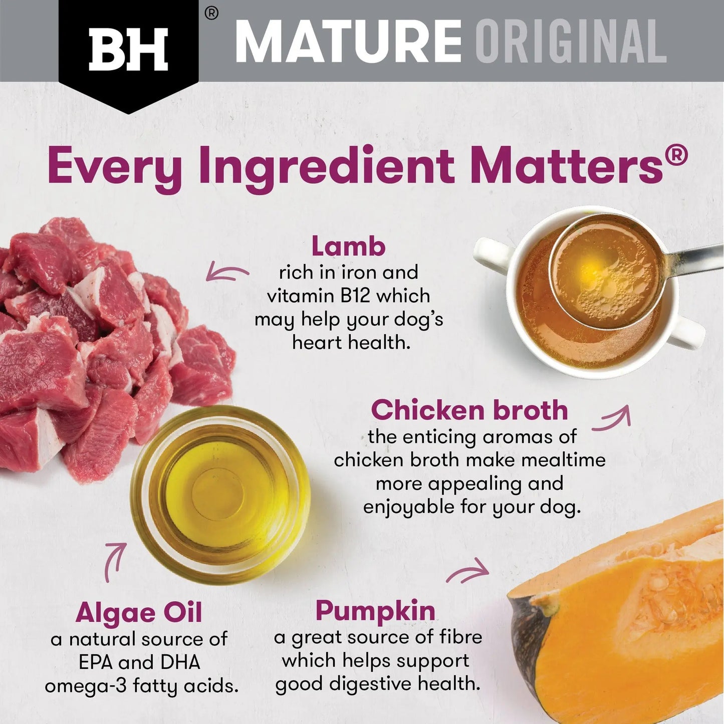 Black Hawk Wet Dog Food Mature 7+ Lamb and Vegetables 85g