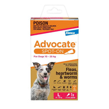 Advocate Dog 10-25kg Red