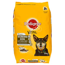 Pedigree Dry Dog Food Adult Working Dog Beef 20kg