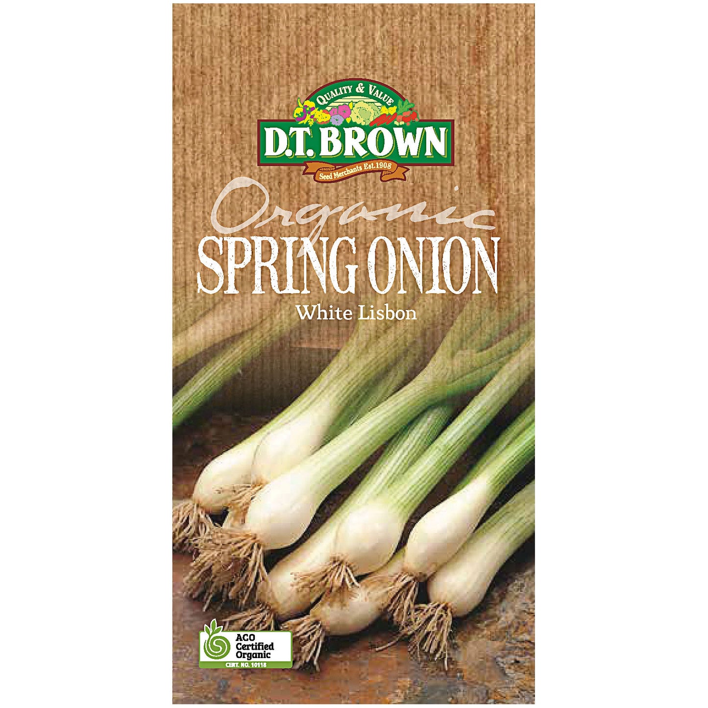 DT Brown Spring Onion Organic