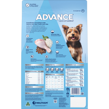 Advance Dry Dog Food Puppy Small Breed Chicken with Rice