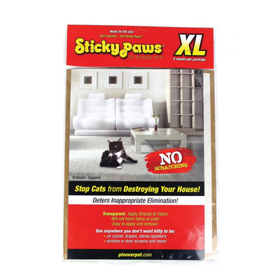 Sticky Paws XL For Furniture 5 x Sheets 30x22cm