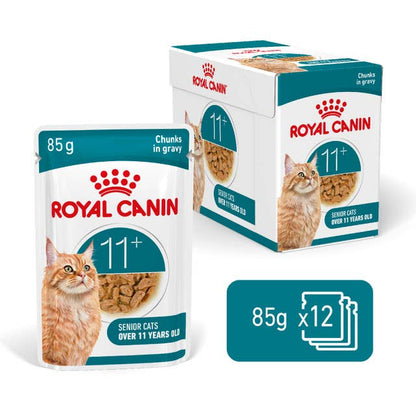 Royal Canin Wet Cat Food Ageing 11+ Chicken in Gravy 85g