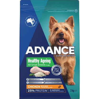Advance Dry Dog Food Healthy Age Small Breed Chicken 3kg