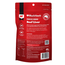 Black Hawk Freeze Dried Dog Treats Beef Liver 50g