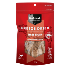Black Hawk Freeze Dried Dog Treats Beef Liver 50g