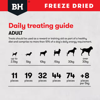 Black Hawk Freeze Dried Dog Treats Beef Liver 50g