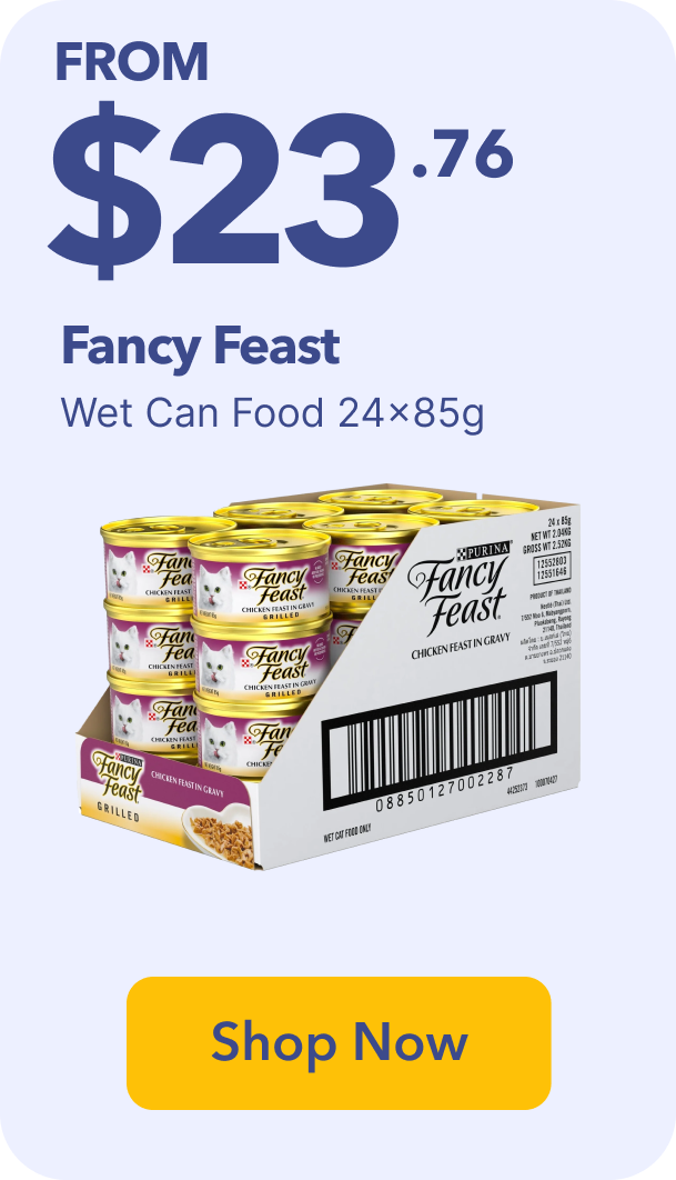 Fancy feast sale banner