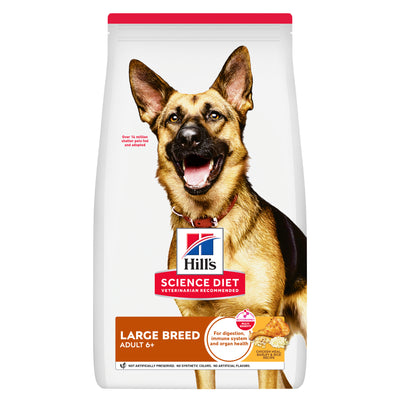 Hill's Science Diet Senior Adult 6+ Large Breed Dry Dog Food 12kg