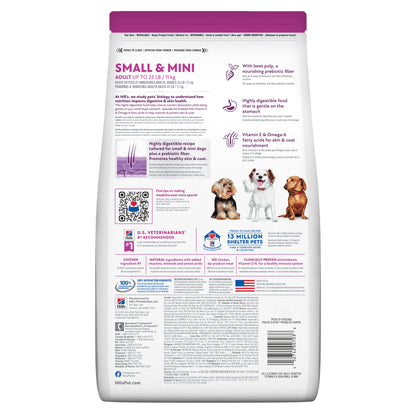 Hill's Science Diet Sensitive Skin and Stomach Adult Small And Mini Dry Dog Food 6.8kg