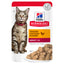 Hill's Science Diet Adult Optimal Care Chicken Cat Food pouches 85g