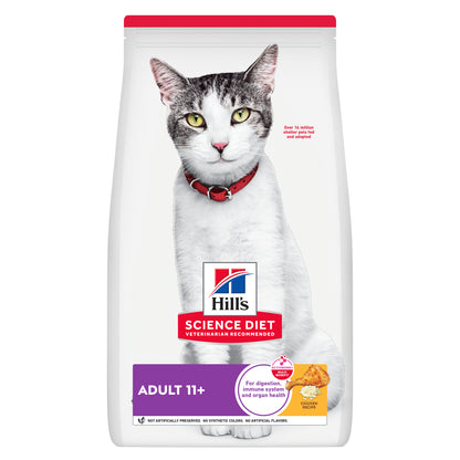 Hill's Science Diet Senior Adult 11+ Dry Cat Food