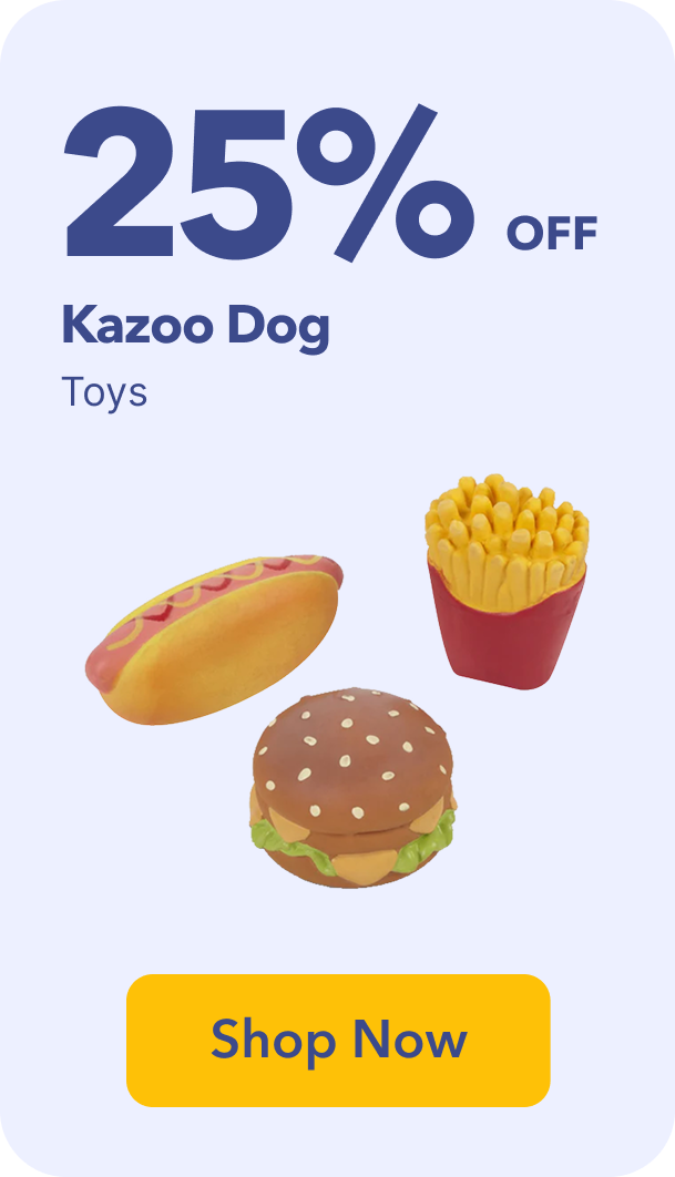 Kazoo Dog Toy Banner - Woonona Petfoods