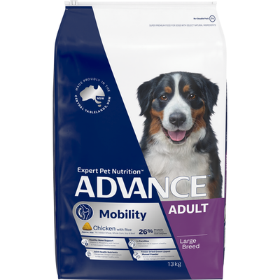 Advance Dry Dog Food Mobility Large Breed Chicken 13kg
