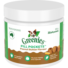 Greenies Pill Pockets Treats Peanut Butter Flavour 30 Pack
