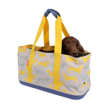 Carrier - Tote Sausage Dog Dachshunds Yellow Ibiyaya