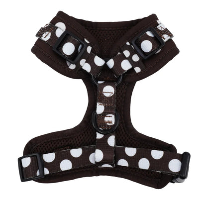 Pablo & Co Adjustable Dog Harness Polka Dots