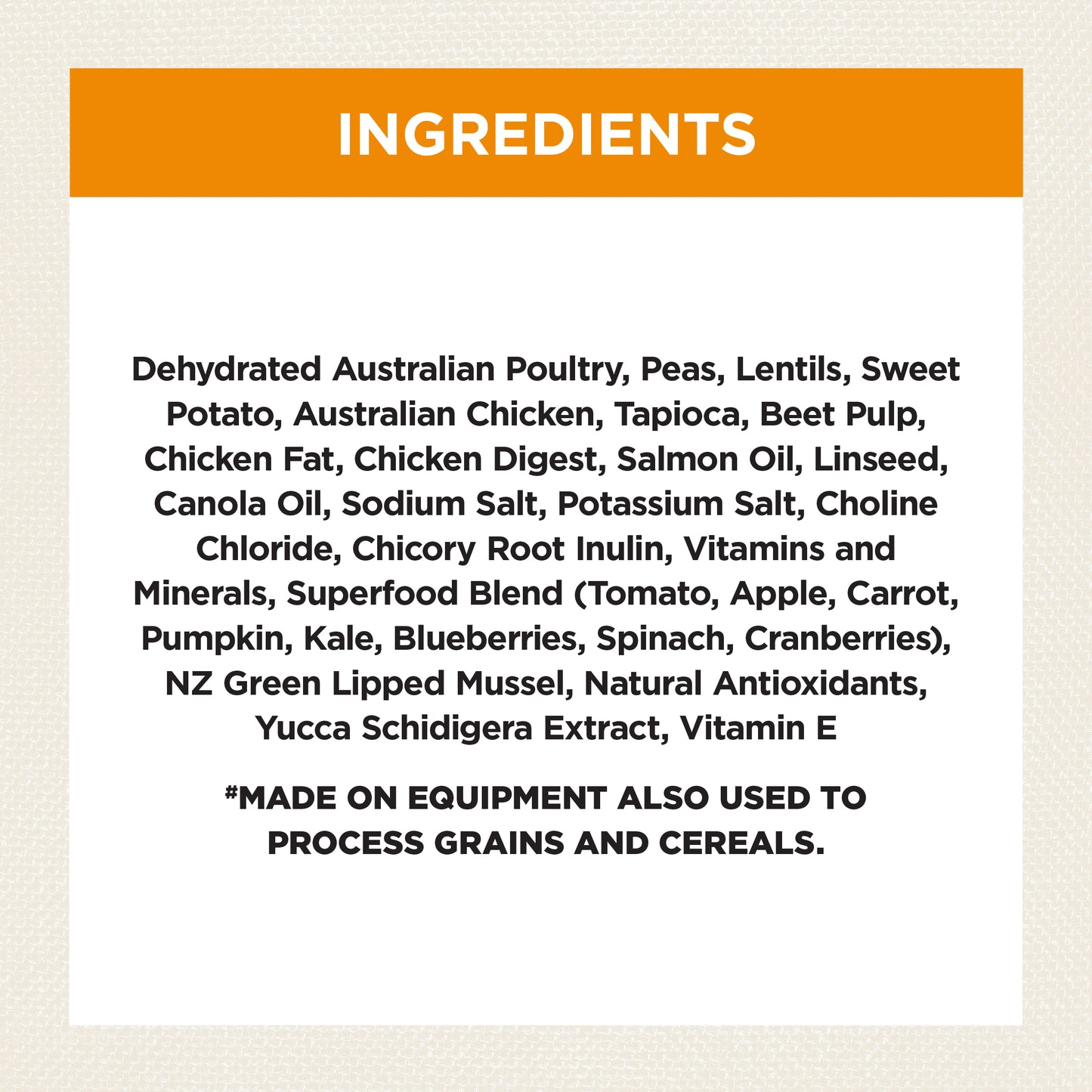 Ivory Coat Grain Free Dry Dog Food Adult Healthy Weight Chicken 13kg