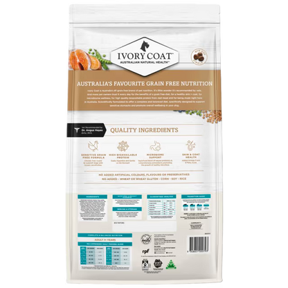 Ivory Coat Grain Free Dry Dog Food Ocean Fish and Salmon