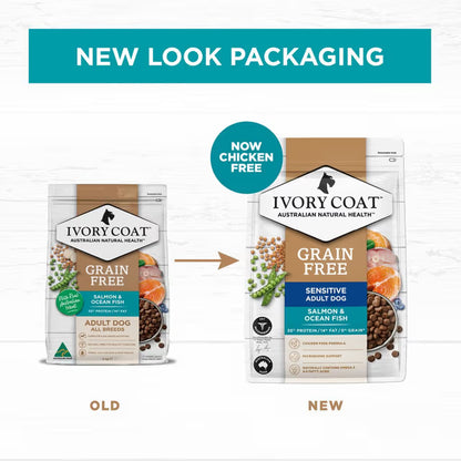 Ivory Coat Grain Free Dry Dog Food Ocean Fish and Salmon
