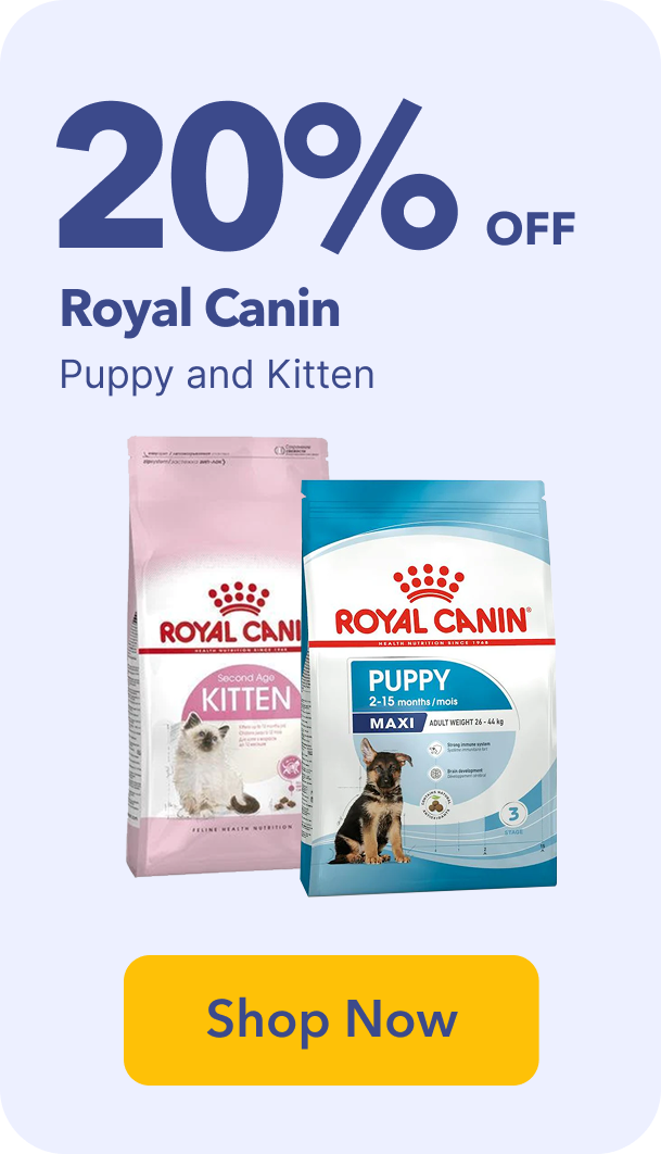 Royal Canin Puppy & Kitten Banner - Woonona Petfoods