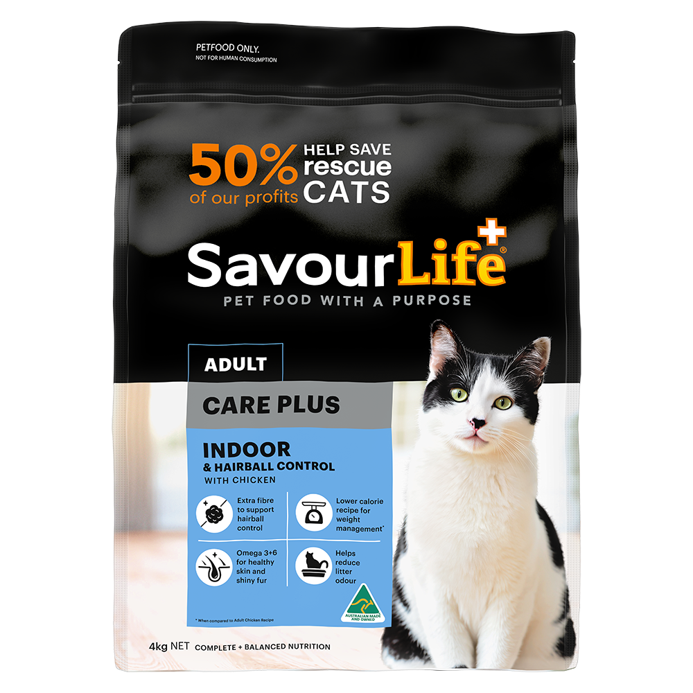 SavourLife Dry Cat Food Adult Care Plus Indoor Hairball