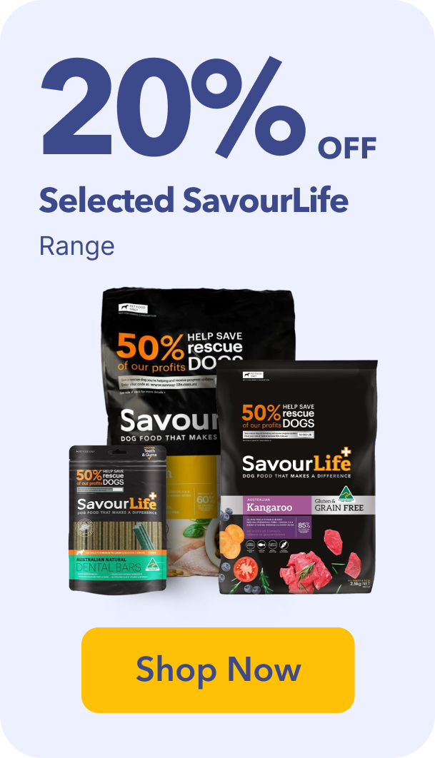 SavourLife 20% Off Banner - Woonona Petfoods