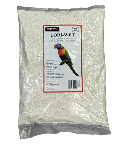 Sheps Wet Lorikeet 1kg - Woonona Petfoods