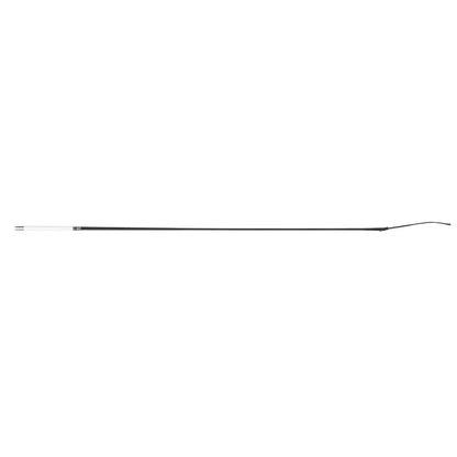 Whip Fibreglass Dressage Black/White 100cm