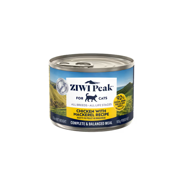 Ziwi Peak Wet Cat Food Chicken with Mackerel 85g x 24