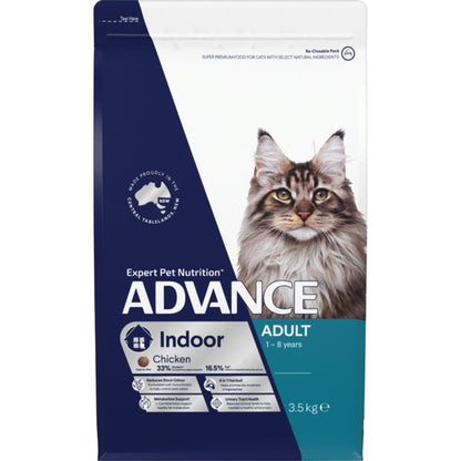 Advance Dry Cat Food Adult Indoor Chicken - Woonona Petfoods