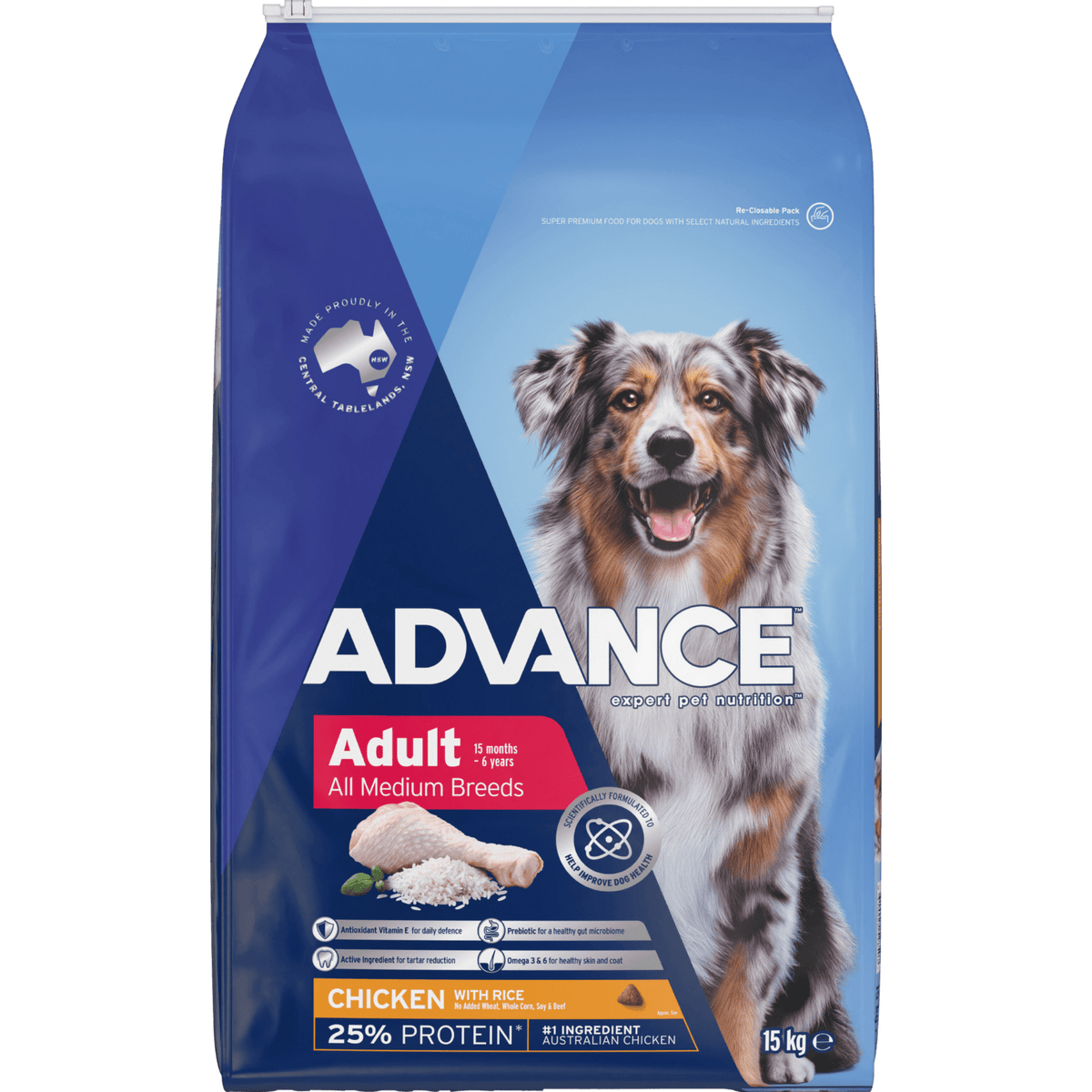 Advance Dry Dog Food Adult Chicken - Woonona Petfoods