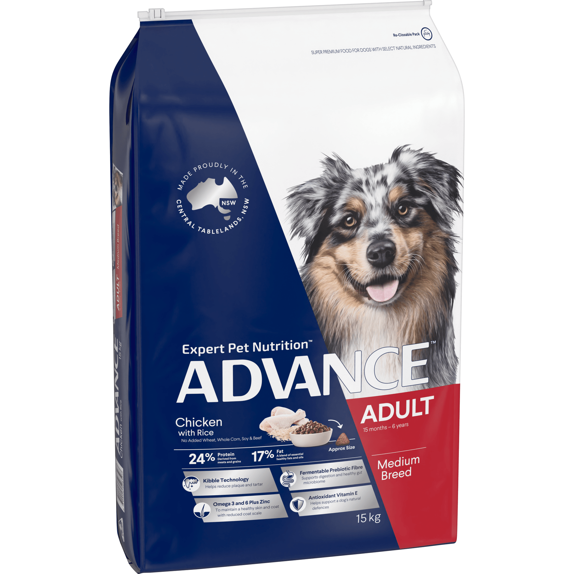 Advance Dry Dog Food Adult Chicken - Woonona Petfoods