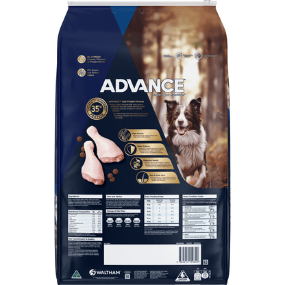 Advance Dry Dog Food Adult High Protein Grain Free Chicken - Woonona Petfoods