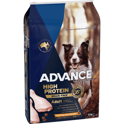 Advance Dry Dog Food Adult High Protein Grain Free Chicken - Woonona Petfoods