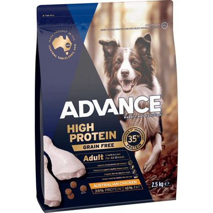 Advance Dry Dog Food Adult High Protein Grain Free Chicken - Woonona Petfoods