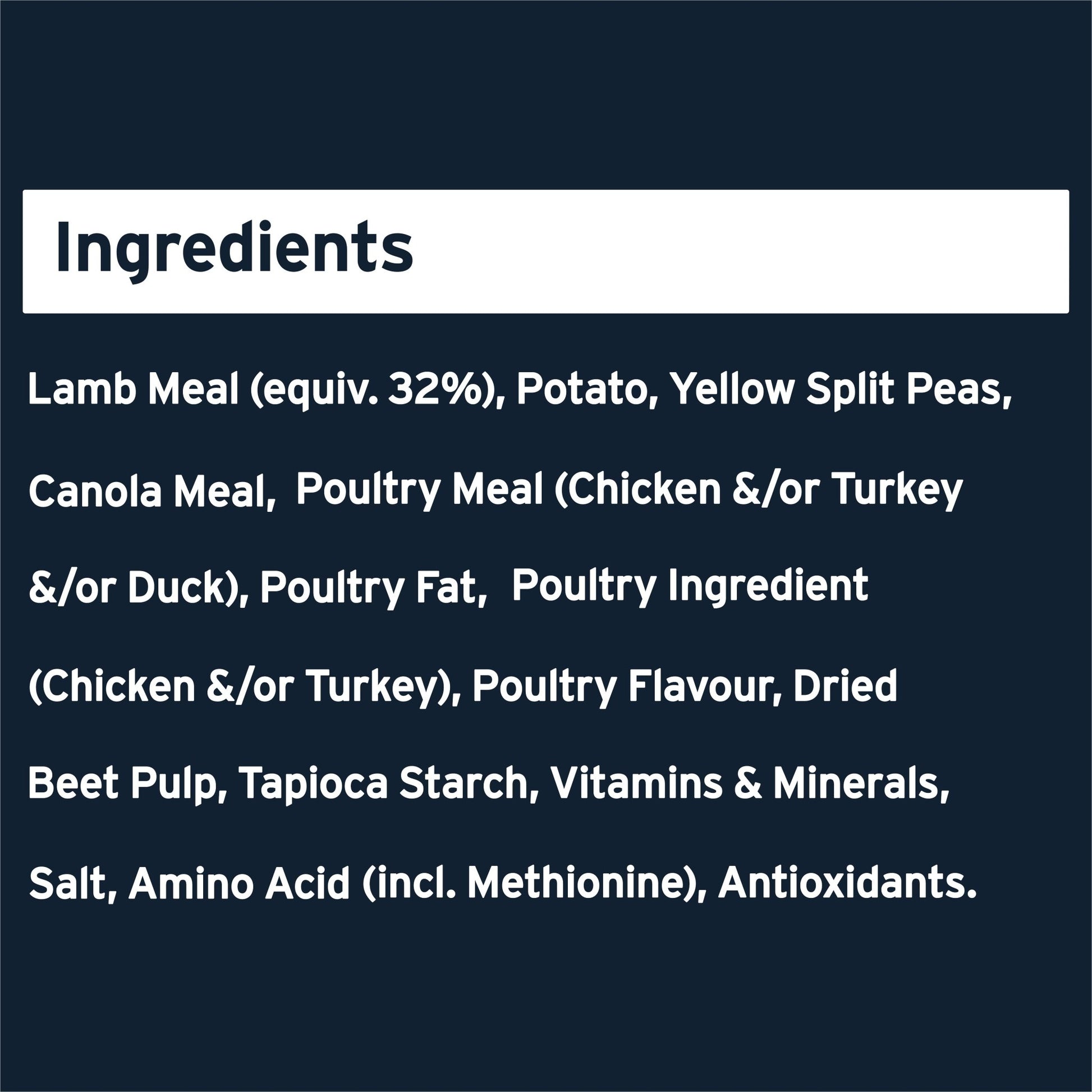 Advance Dry Dog Food Adult High Protein Grain Free Lamb - Woonona Petfoods