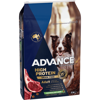 Advance Dry Dog Food Adult High Protein Grain Free Lamb - Woonona Petfoods