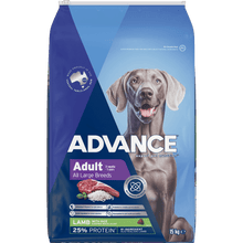 Advance Dry Dog Food Adult Large Breed Lamb 15kg - Woonona Petfoods