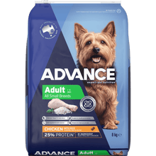 Advance Dry Dog Food Adult Small Breed Chicken and Rice - Woonona Petfoods